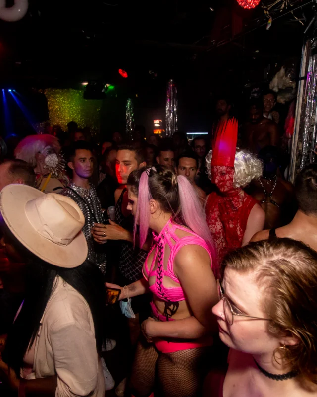 THE GAGA BALL - SUMMER 2021. At The Basement. Kimber was the DJ. Photo by Oh Snap.