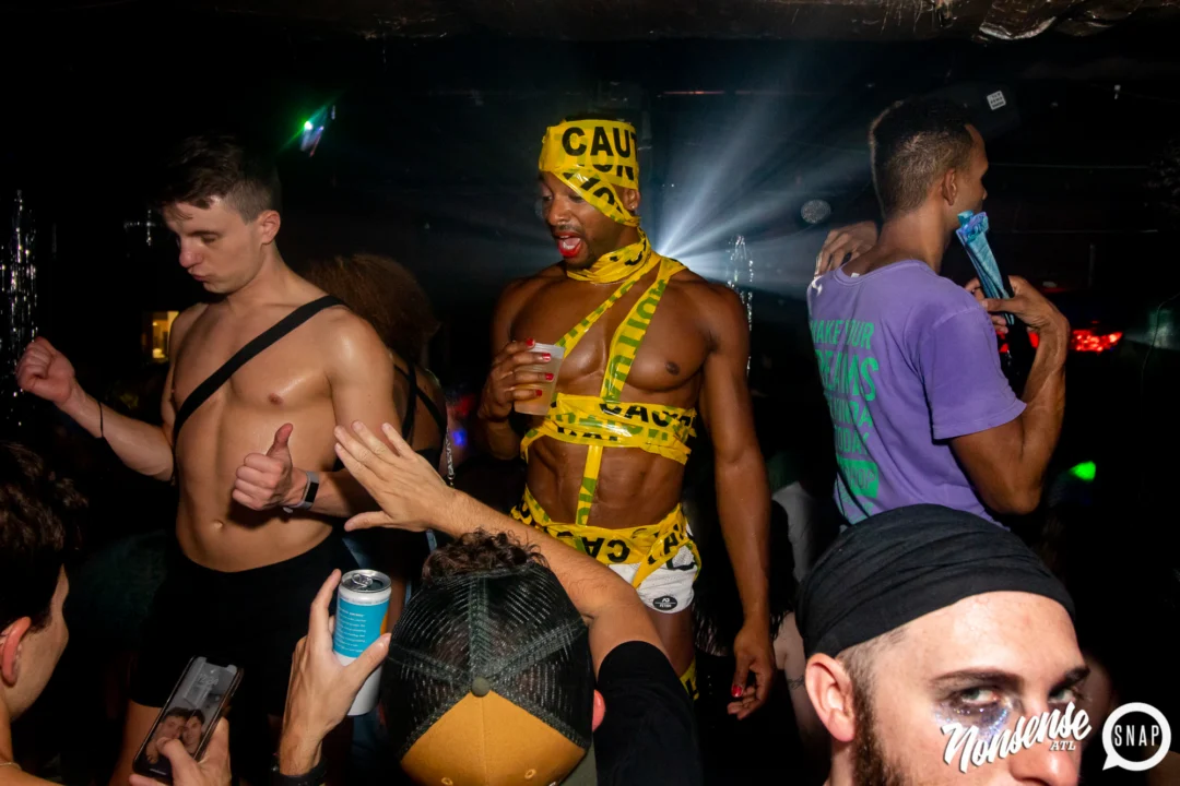 THE GAGA BALL - SUMMER 2021. At The Basement. Kimber was the DJ. Photo by Oh Snap.