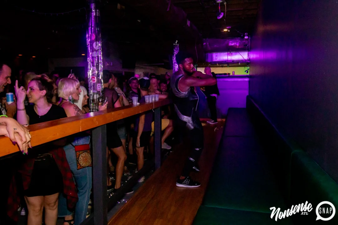 THE GAGA BALL - SUMMER 2021. At The Basement. Kimber was the DJ. Photo by Oh Snap.