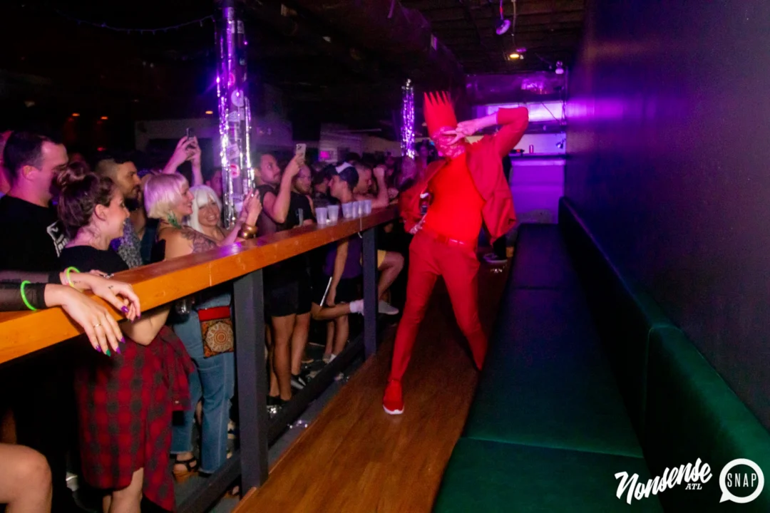 THE GAGA BALL - SUMMER 2021. At The Basement. Kimber was the DJ. Photo by Oh Snap.