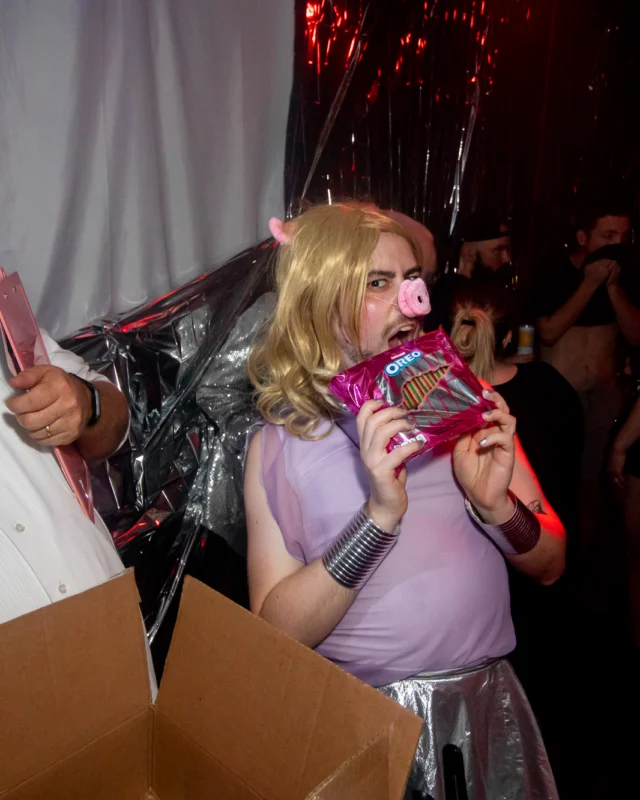 THE GAGA BALL - SUMMER 2021. At The Basement. Kimber was the DJ. Photo by Oh Snap.