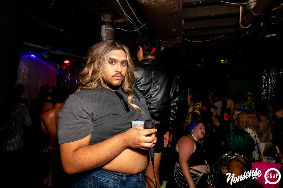 THE GAGA BALL - SUMMER 2021. At The Basement. Kimber was the DJ. Photo by Oh Snap.