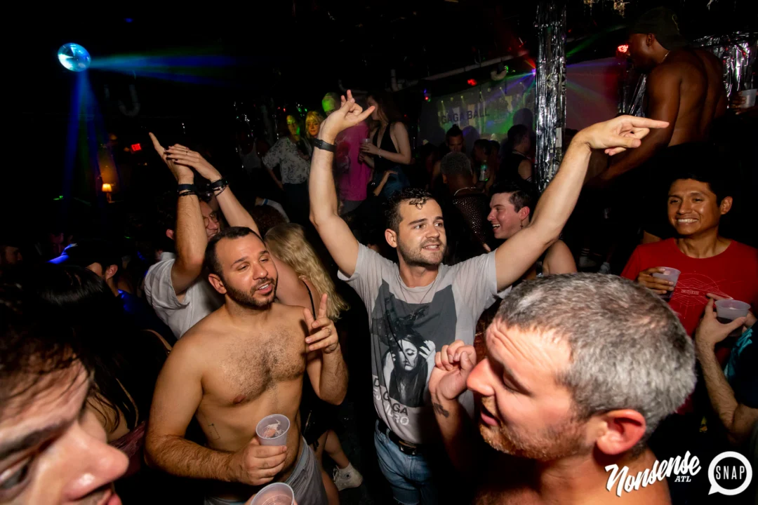 THE GAGA BALL - SUMMER 2021. At The Basement. Kimber was the DJ. Photo by Oh Snap.