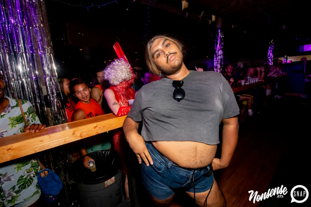 THE GAGA BALL - SUMMER 2021. At The Basement. Kimber was the DJ. Photo by Oh Snap.