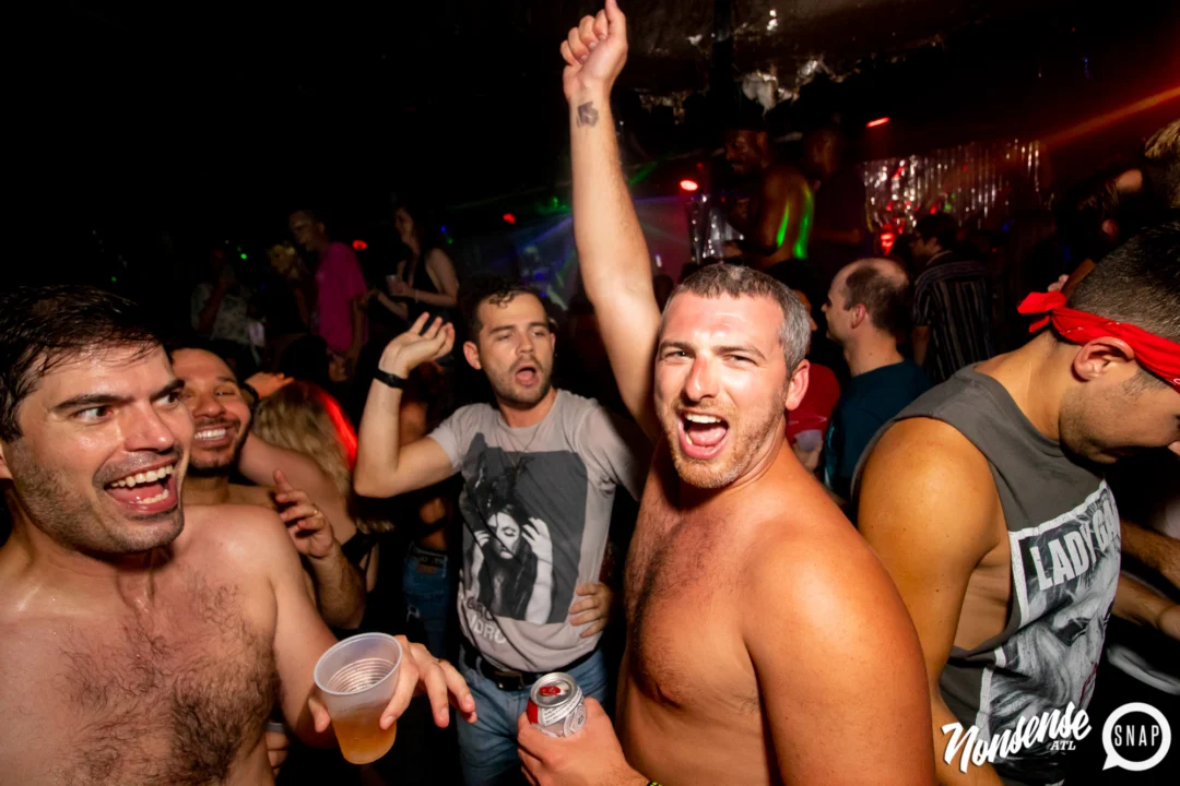 THE GAGA BALL - SUMMER 2021. At The Basement. Kimber was the DJ. Photo by Oh Snap.