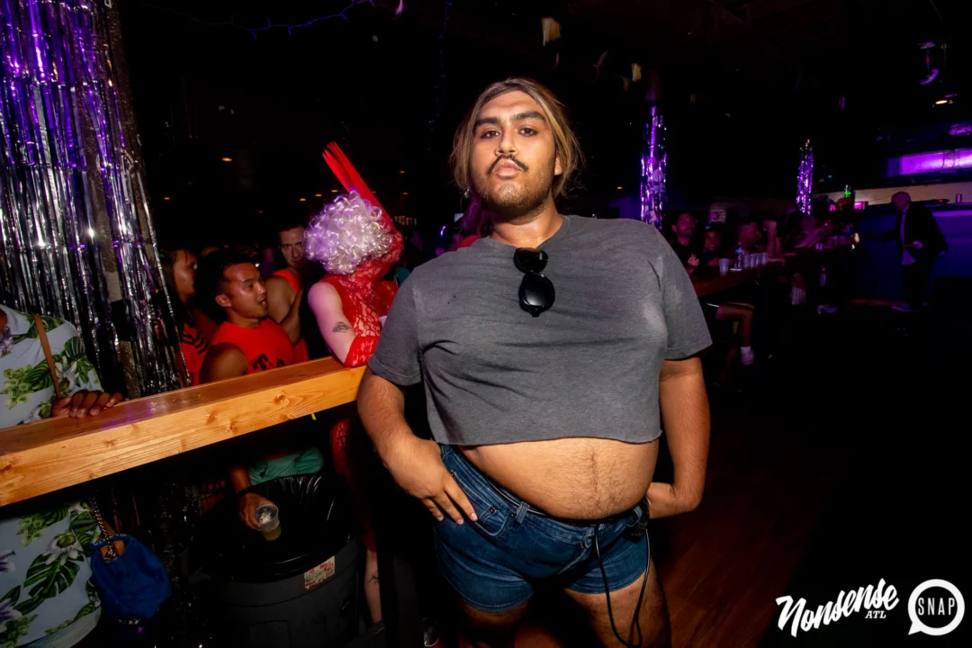 THE GAGA BALL - SUMMER 2021. At The Basement. Kimber was the DJ. Photo by Oh Snap.