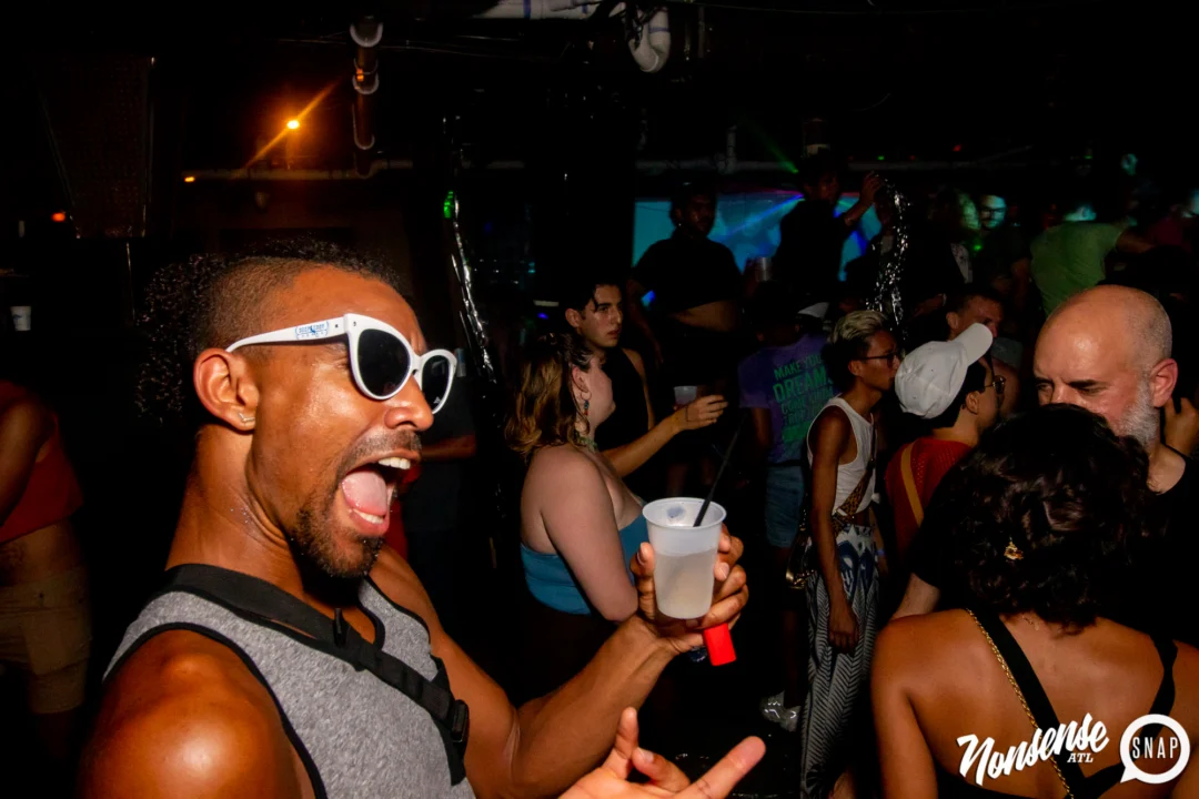 THE GAGA BALL - SUMMER 2021. At The Basement. Kimber was the DJ. Photo by Oh Snap.