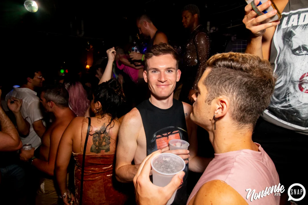 THE GAGA BALL - SUMMER 2021. At The Basement. Kimber was the DJ. Photo by Oh Snap.