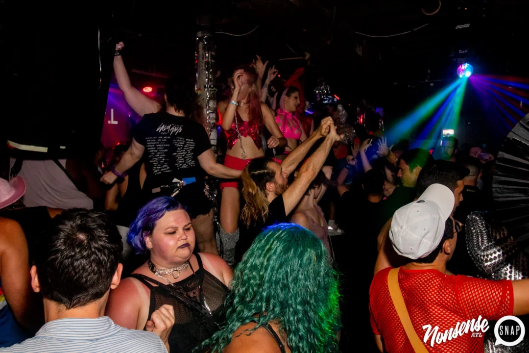 THE GAGA BALL - SUMMER 2021. At The Basement. Kimber was the DJ. Photo by Oh Snap.