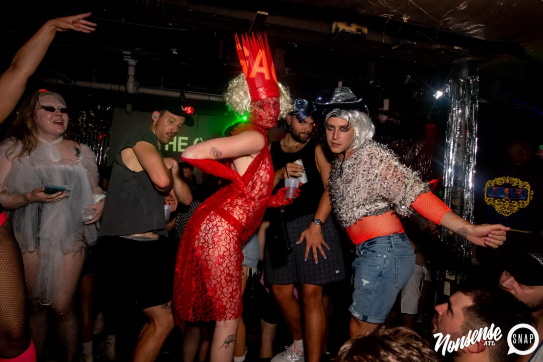 THE GAGA BALL - SUMMER 2021. At The Basement. Kimber was the DJ. Photo by Oh Snap.