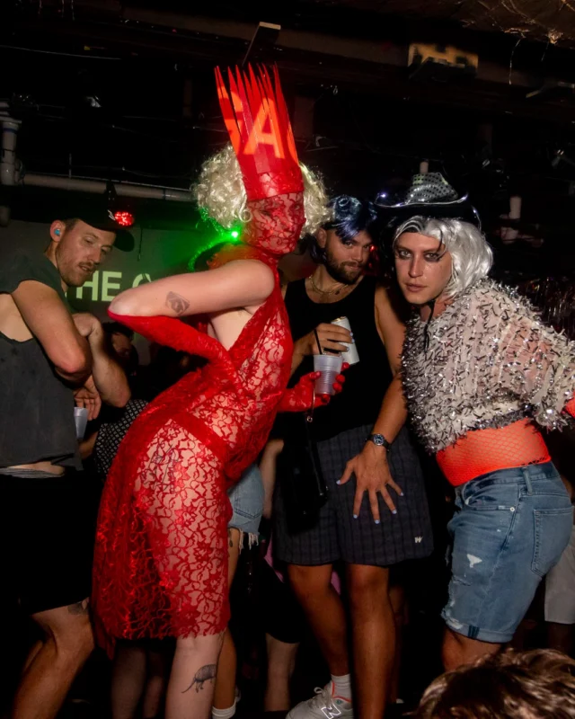 THE GAGA BALL - SUMMER 2021. At The Basement. Kimber was the DJ. Photo by Oh Snap.