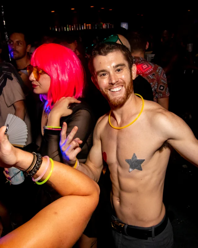 THE GAGA BALL - SUMMER 2021. At The Basement. Kimber was the DJ. Photo by Oh Snap.