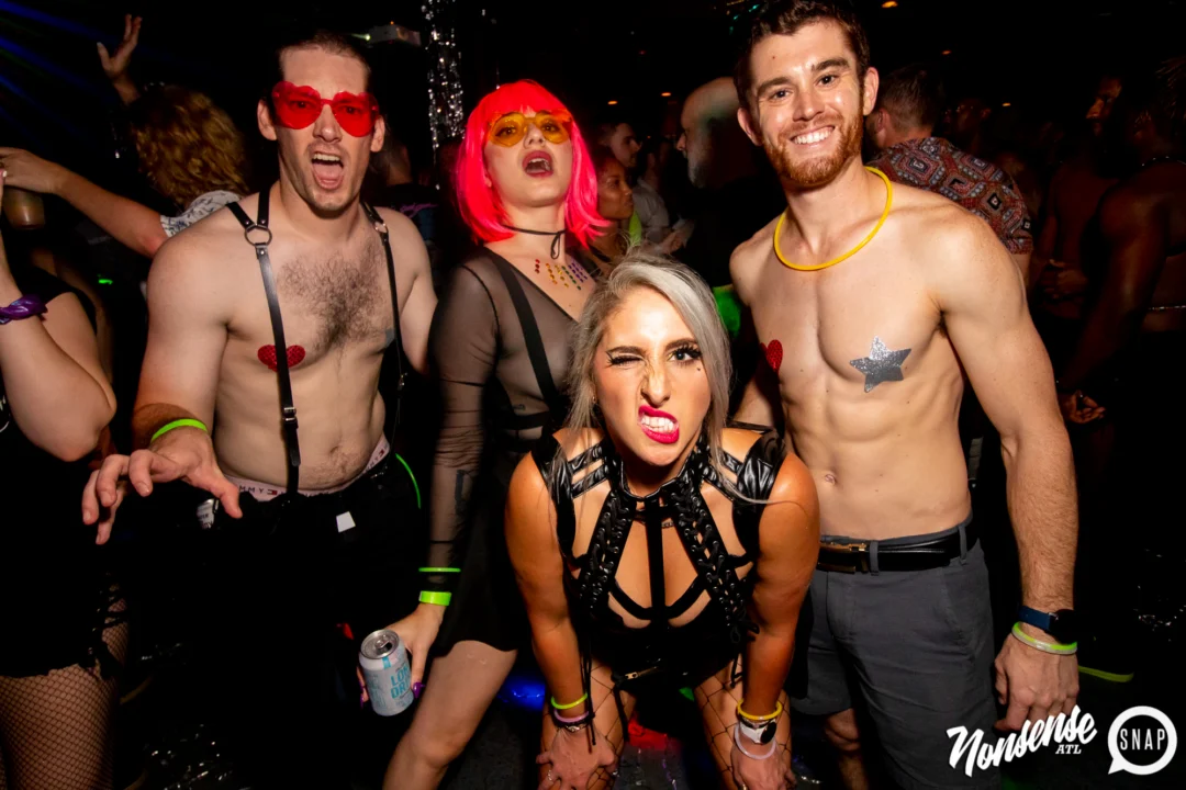 THE GAGA BALL - SUMMER 2021. At The Basement. Kimber was the DJ. Photo by Oh Snap.