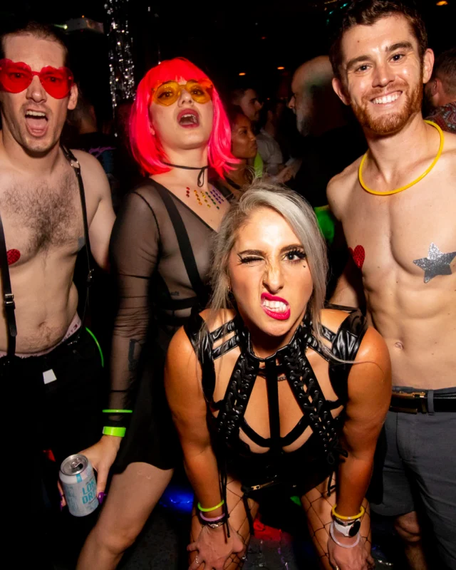 THE GAGA BALL - SUMMER 2021. At The Basement. Kimber was the DJ. Photo by Oh Snap.