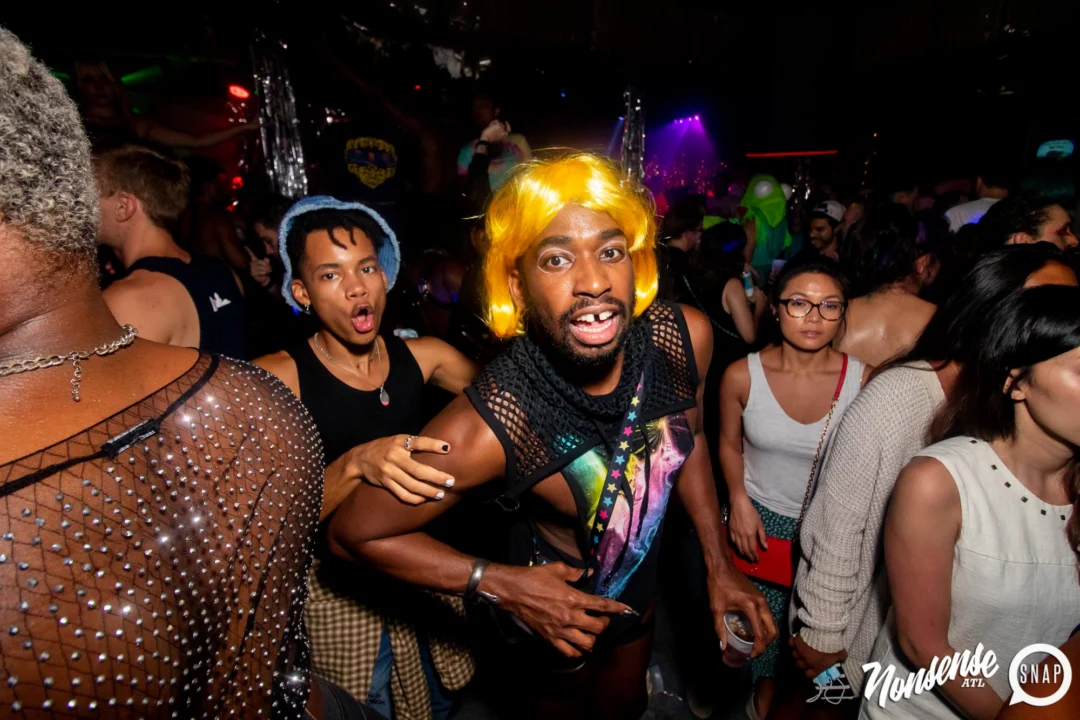 THE GAGA BALL - SUMMER 2021. At The Basement. Kimber was the DJ. Photo by Oh Snap.