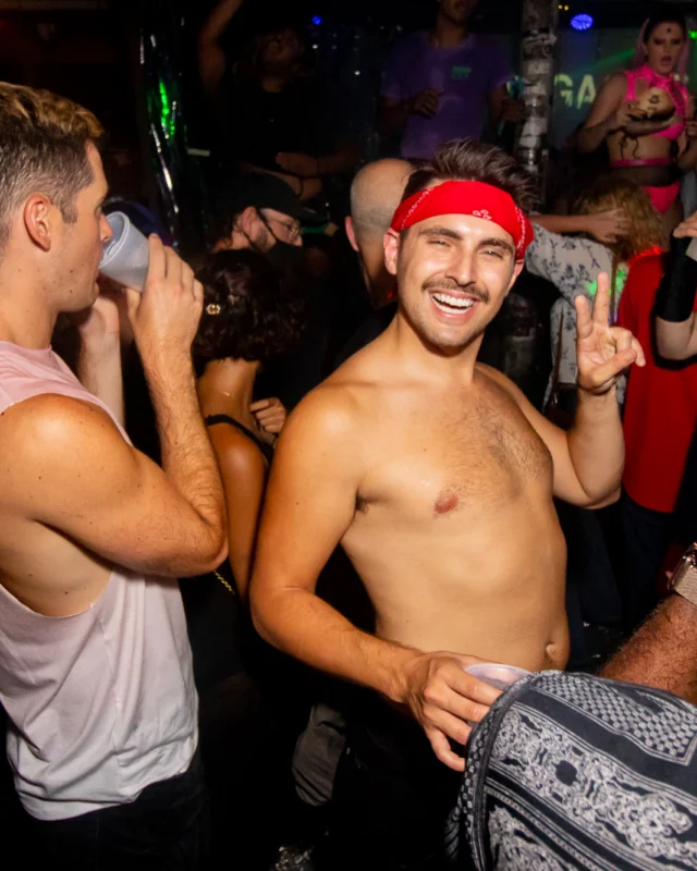 THE GAGA BALL - SUMMER 2021. At The Basement. Kimber was the DJ. Photo by Oh Snap.