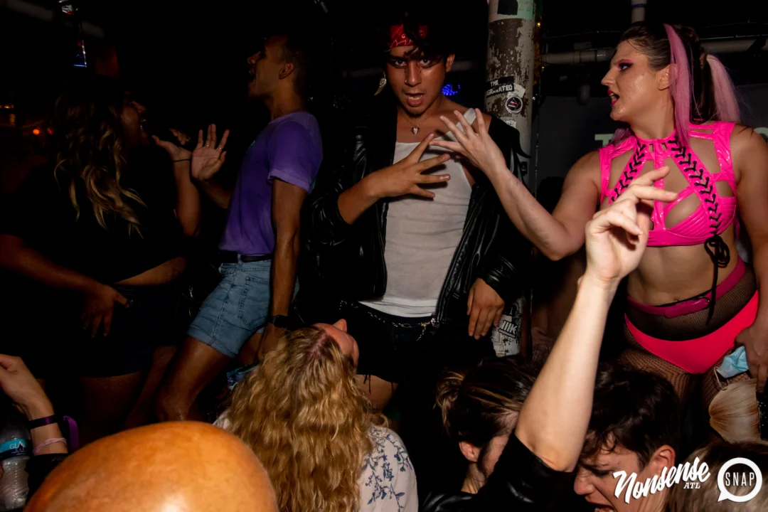 THE GAGA BALL - SUMMER 2021. At The Basement. Kimber was the DJ. Photo by Oh Snap.
