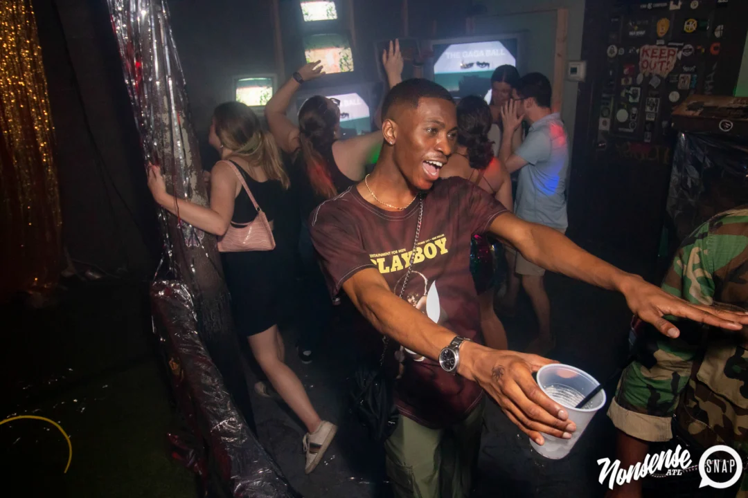 THE GAGA BALL - SUMMER 2021. At The Basement. Kimber was the DJ. Photo by Oh Snap.
