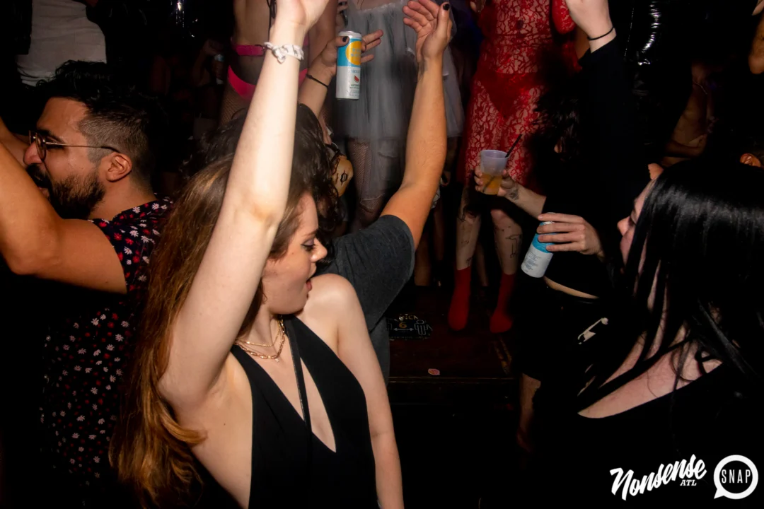 THE GAGA BALL - SUMMER 2021. At The Basement. Kimber was the DJ. Photo by Oh Snap.