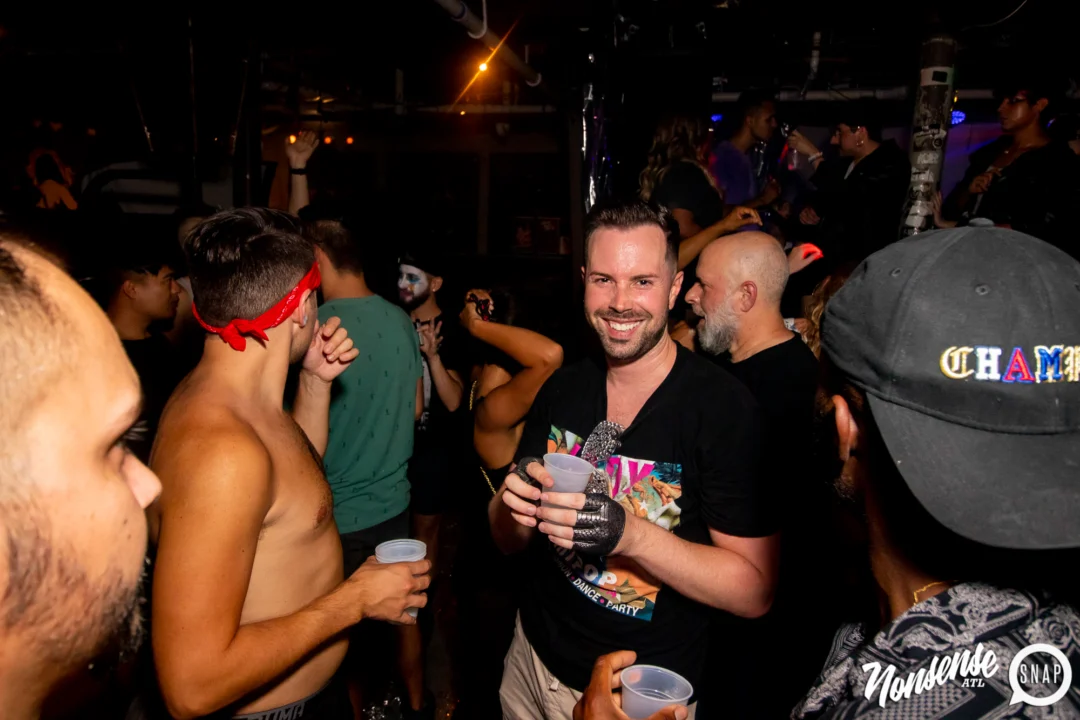 THE GAGA BALL - SUMMER 2021. At The Basement. Kimber was the DJ. Photo by Oh Snap.