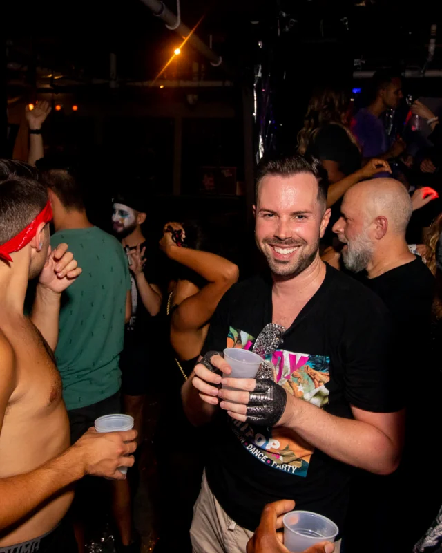 THE GAGA BALL - SUMMER 2021. At The Basement. Kimber was the DJ. Photo by Oh Snap.