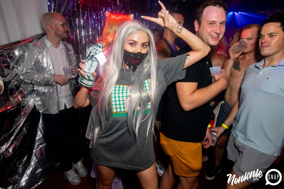 THE GAGA BALL - SUMMER 2021. At The Basement. Kimber was the DJ. Photo by Oh Snap.