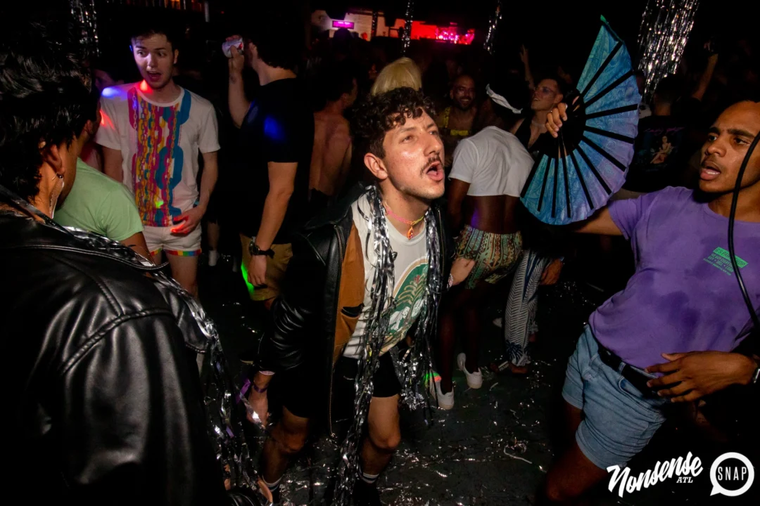 THE GAGA BALL - SUMMER 2021. At The Basement. Kimber was the DJ. Photo by Oh Snap.