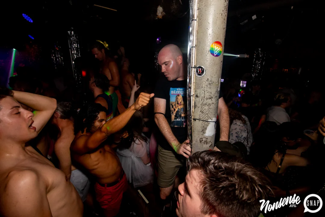 THE GAGA BALL - SUMMER 2021. At The Basement. Kimber was the DJ. Photo by Oh Snap.