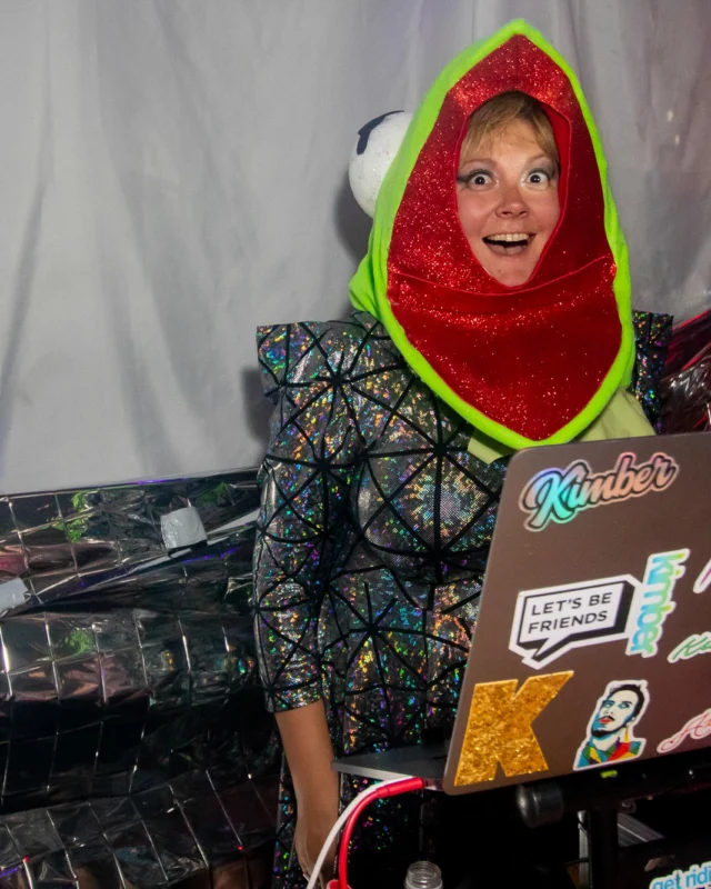 THE GAGA BALL - SUMMER 2021. At The Basement. Kimber was the DJ. Photo by Oh Snap.