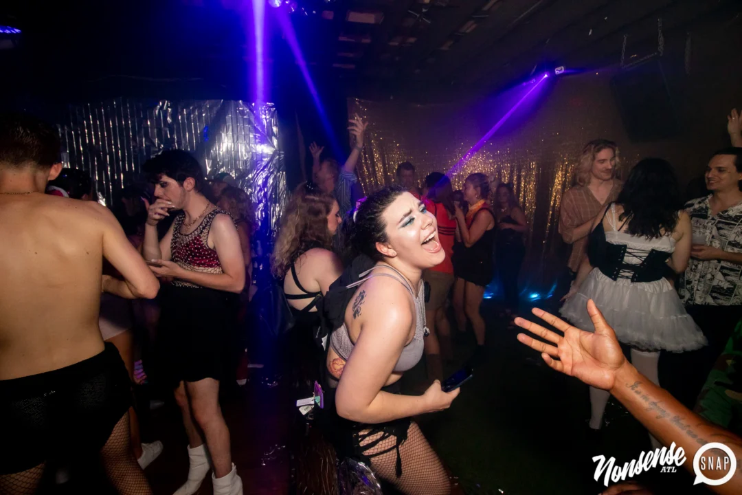 THE GAGA BALL - SUMMER 2021. At The Basement. Kimber was the DJ. Photo by Oh Snap.