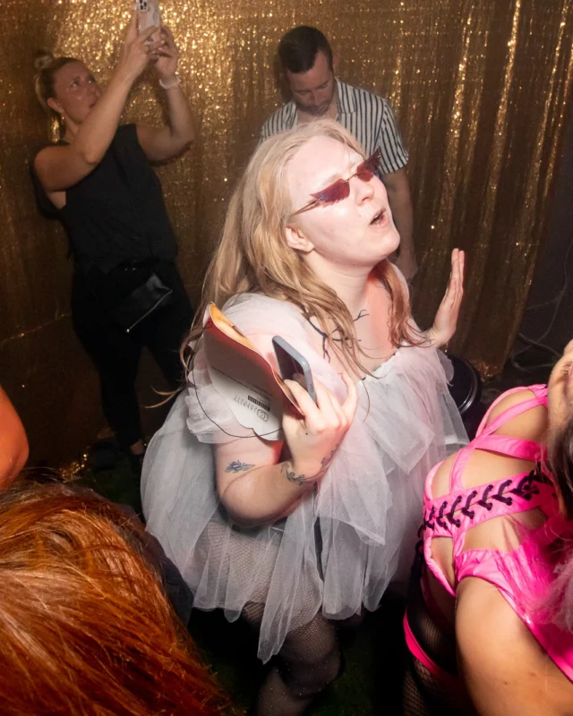 THE GAGA BALL - SUMMER 2021. At The Basement. Kimber was the DJ. Photo by Oh Snap.