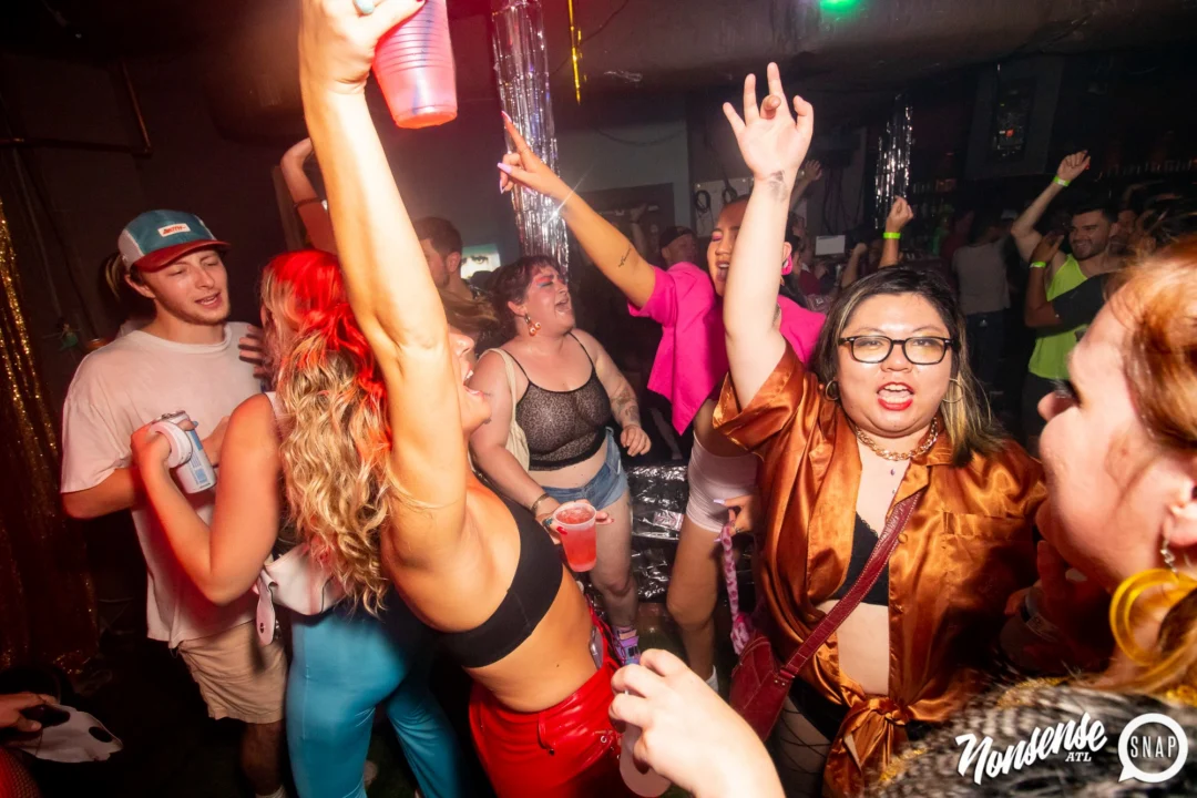 THE GAGA BALL - SUMMER 2021. At The Basement. Kimber was the DJ. Photo by Oh Snap.