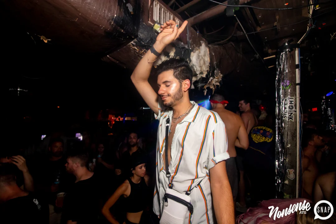 THE GAGA BALL - SUMMER 2021. At The Basement. Kimber was the DJ. Photo by Oh Snap.