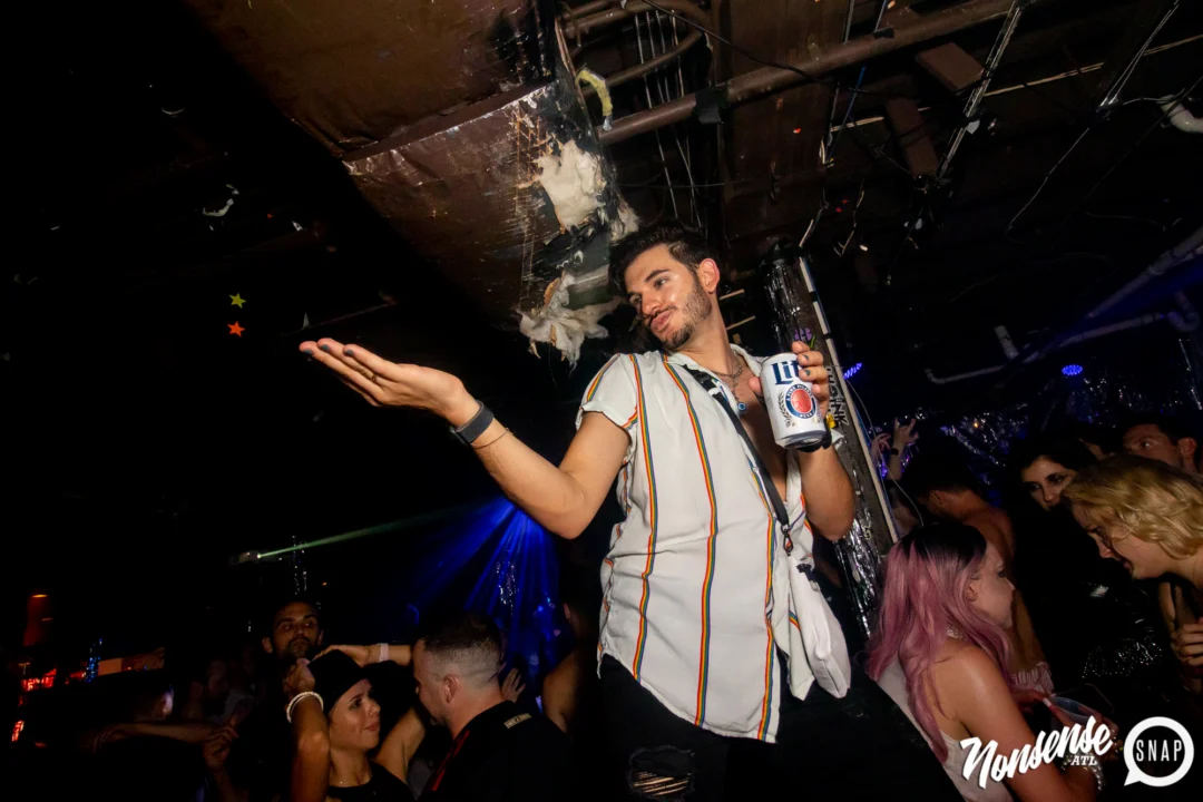 THE GAGA BALL - SUMMER 2021. At The Basement. Kimber was the DJ. Photo by Oh Snap.