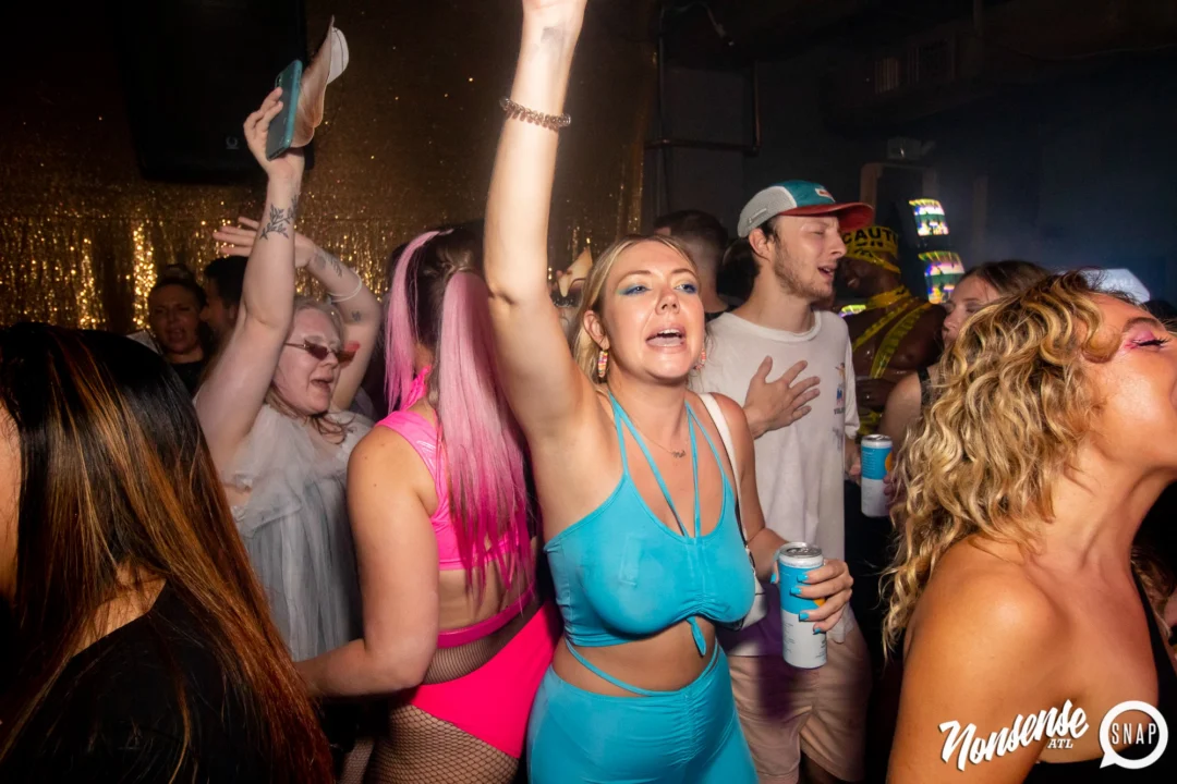 THE GAGA BALL - SUMMER 2021. At The Basement. Kimber was the DJ. Photo by Oh Snap.