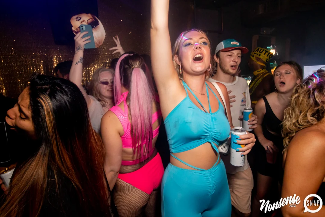 THE GAGA BALL - SUMMER 2021. At The Basement. Kimber was the DJ. Photo by Oh Snap.