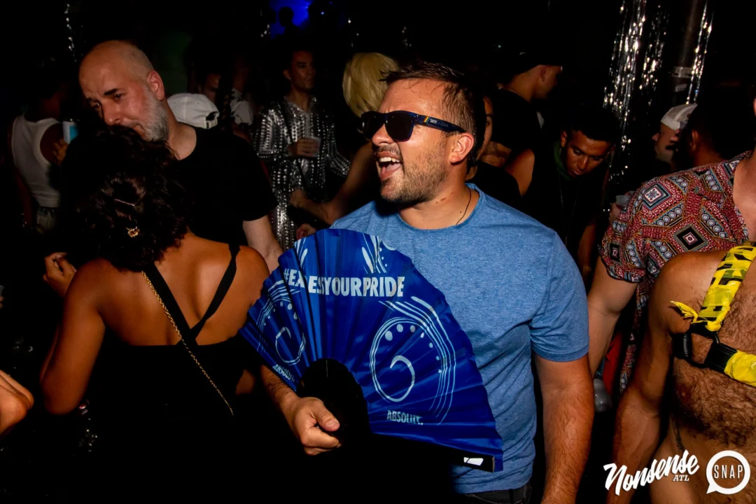 THE GAGA BALL - SUMMER 2021. At The Basement. Kimber was the DJ. Photo by Oh Snap.