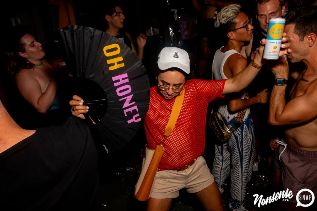 THE GAGA BALL - SUMMER 2021. At The Basement. Kimber was the DJ. Photo by Oh Snap.