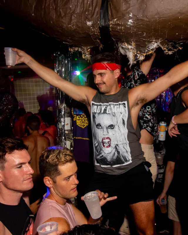 THE GAGA BALL - SUMMER 2021. At The Basement. Kimber was the DJ. Photo by Oh Snap.