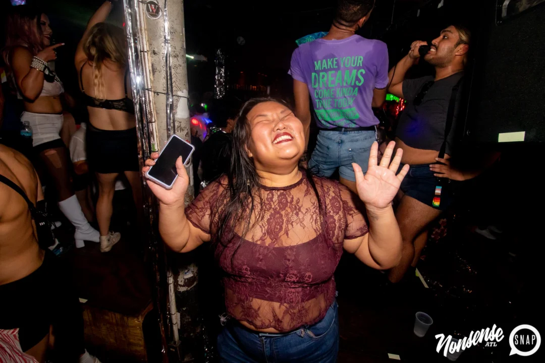 THE GAGA BALL - SUMMER 2021. At The Basement. Kimber was the DJ. Photo by Oh Snap.