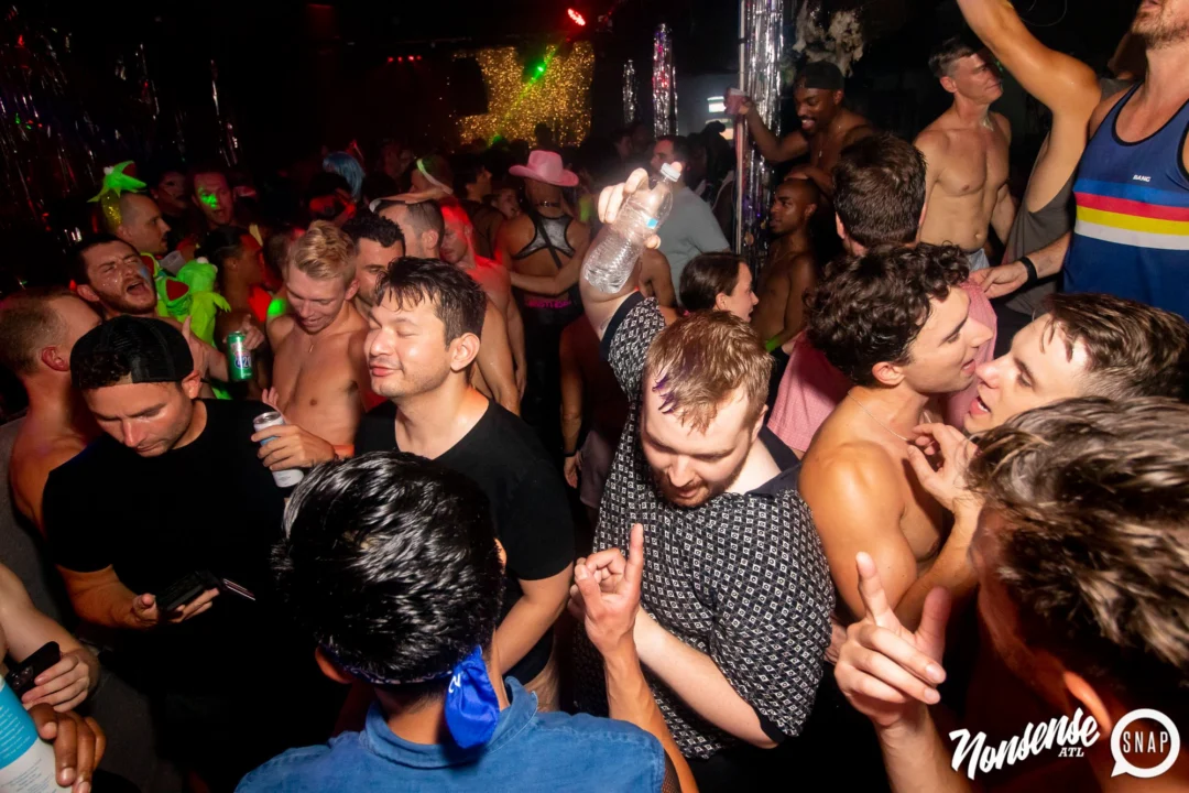 THE GAGA BALL - SUMMER 2021. At The Basement. Kimber was the DJ. Photo by Oh Snap.