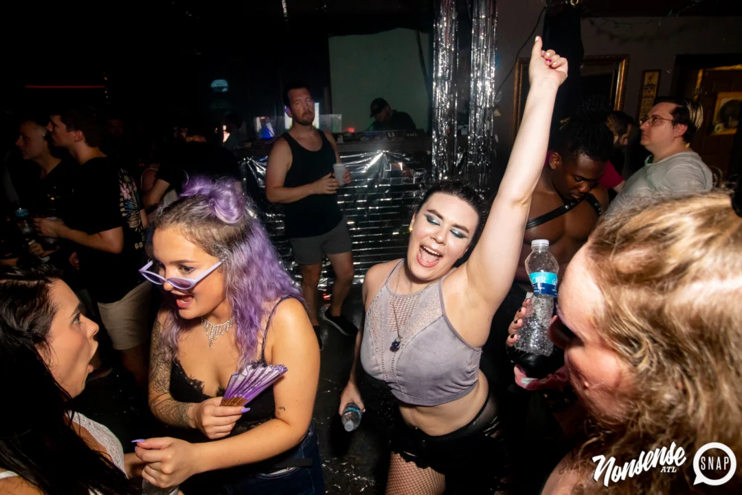 THE GAGA BALL - SUMMER 2021. At The Basement. Kimber was the DJ. Photo by Oh Snap.