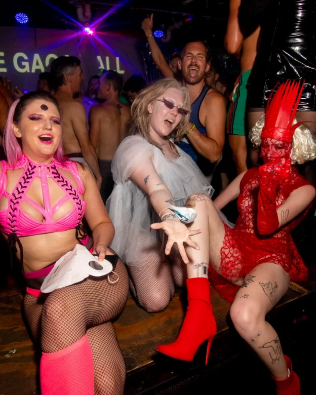 THE GAGA BALL - SUMMER 2021. At The Basement. Kimber was the DJ. Photo by Oh Snap.
