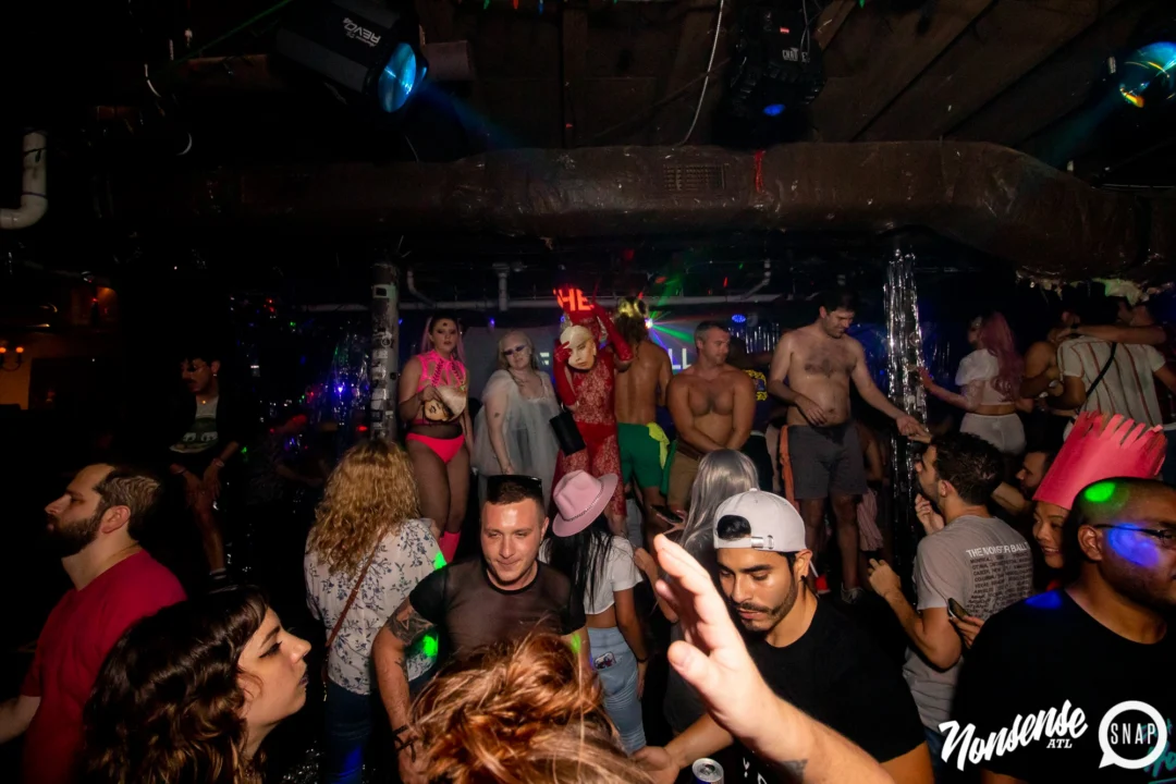 THE GAGA BALL - SUMMER 2021. At The Basement. Kimber was the DJ. Photo by Oh Snap.