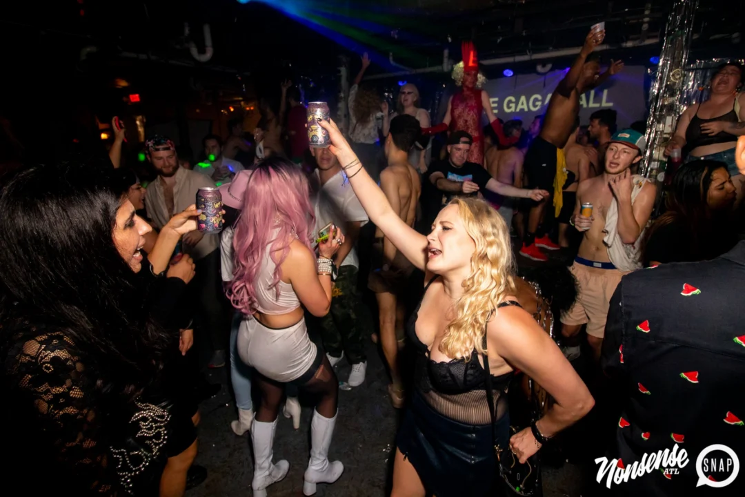 THE GAGA BALL - SUMMER 2021. At The Basement. Kimber was the DJ. Photo by Oh Snap.