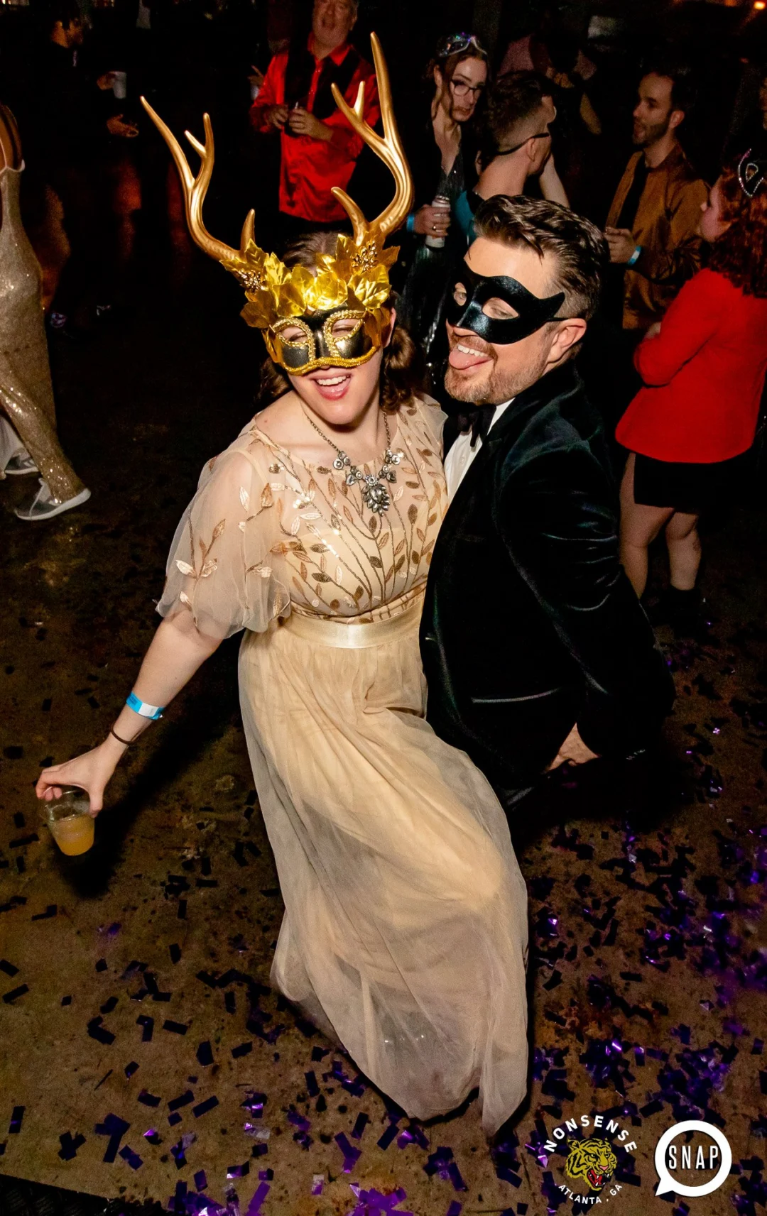 NonsenseATL NYE Masquerade Ball 2022 at The Loft