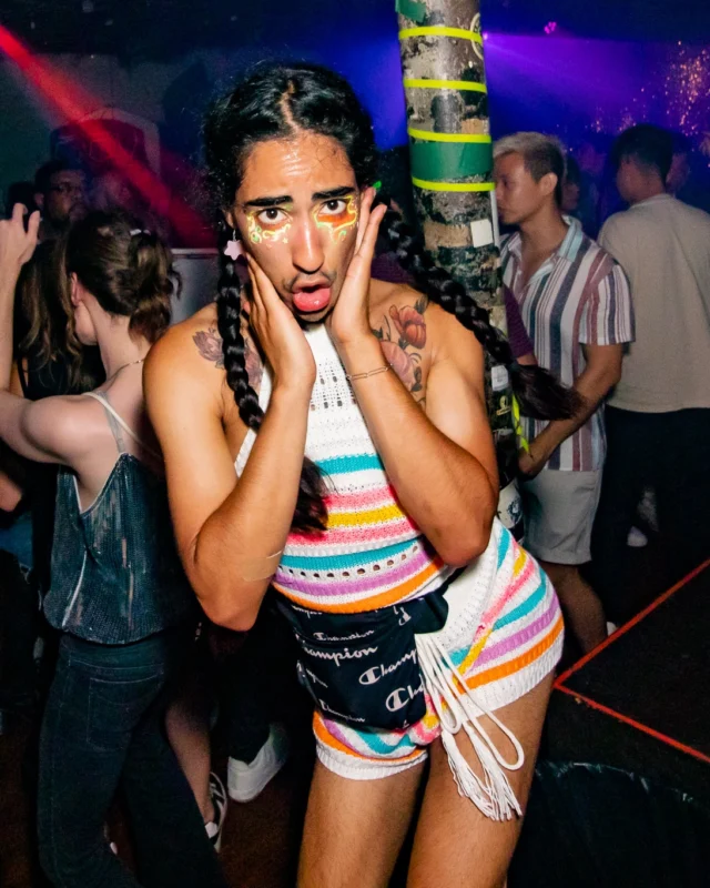Hot Mess pop dance party - Third Friday of EVERY month at The Basement - April 2022 - Pics by Darcy at Oh Snap Kid
