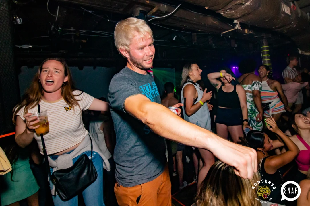 Hot Mess pop dance party - Third Friday of EVERY month at The Basement - April 2022 - Pics by Darcy at Oh Snap Kid