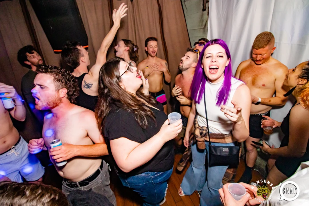 Hot Mess pop dance party - Third Friday of EVERY month at The Basement - April 2022 - Pics by Darcy at Oh Snap Kid