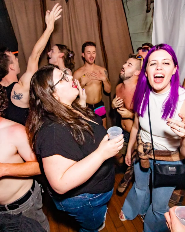 Hot Mess pop dance party - Third Friday of EVERY month at The Basement - April 2022 - Pics by Darcy at Oh Snap Kid
